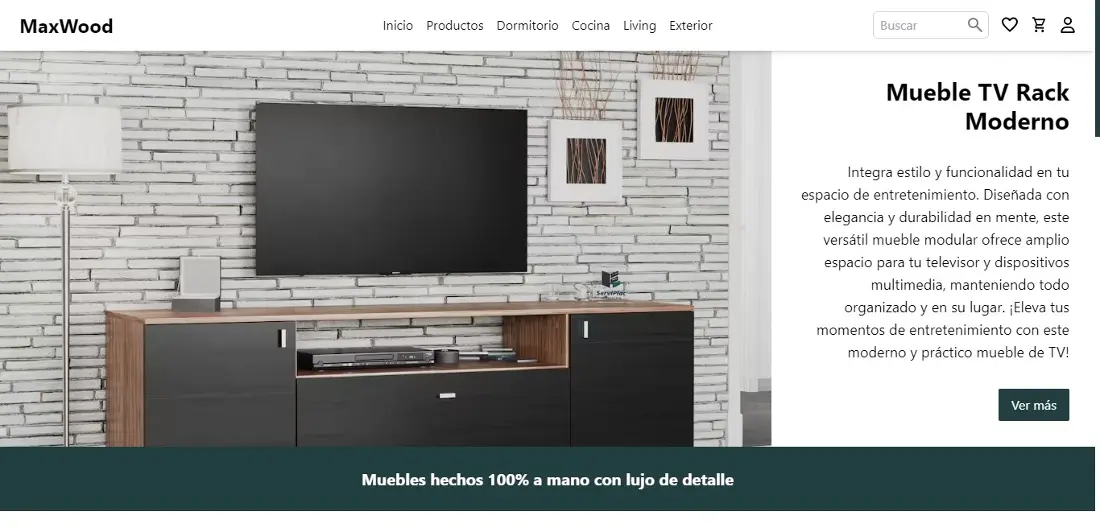 Maxwood - Ecommerce
